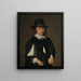 retrato de Dirck Hendrick Meulenaer - Paulus Hennekyn — cuadro enmarcado en la pared