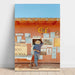 Pausa en el café del desierto | Decoración fotográfica
