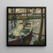 Pausa de remo Hartmannsberg - Leo Putz — cuadro enmarcado en la pared
