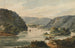 Vista del Potomac en Harpers Ferry - Pavel Petrovich Svinin — vista de la obra
