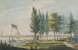 Pavel Petrovich Svinin - Philadelphia from across the Delaware River.webp
