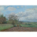 Reproducción del cuadro Paisaje con una vaquera - Camille Pissarro