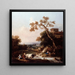 Paisaje - Francesco Zuccarelli — cuadro enmarcado en la pared