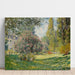 Reproduction of the painting Landscape; Le Parc Monceau - Claude Monet