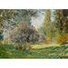 Reproduction of the painting Landscape; Le Parc Monceau - Claude Monet