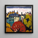 Paisaje París - Henry Lyman Saen — cuadro enmarcado en la pared