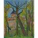Reproducción del cuadro Paisaje en Saint-Bernard (Ain) - Suzanne Valadon
