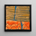 Paisaje abstracto - Egon Schiele — cuadro enmarcado en la pared