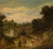 Paisaje con Figuras - Theobald Michau — vista de la obra