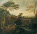Paisaje con Khen pastando - Josef Faistenberger — vista de la obra