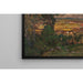 Reproduction of the painting Landscape painting with a village. Study of northern Norway - Anna Boberg