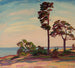 Paisaje costero de Saaremaa - Nikolai Triik — vista de la obra