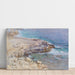 Reproduction of the painting Coastal rocky landscape painting - Alfred Zoff
