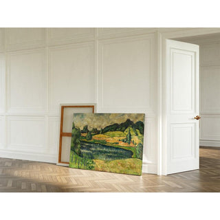 Paysage d'Estonie - Konrad Mägi | Reproduction Tableau Décoration murale affiche copie