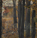 Paisaje de otoño - Isaak Izrailevich Brodsky — vista de la obra