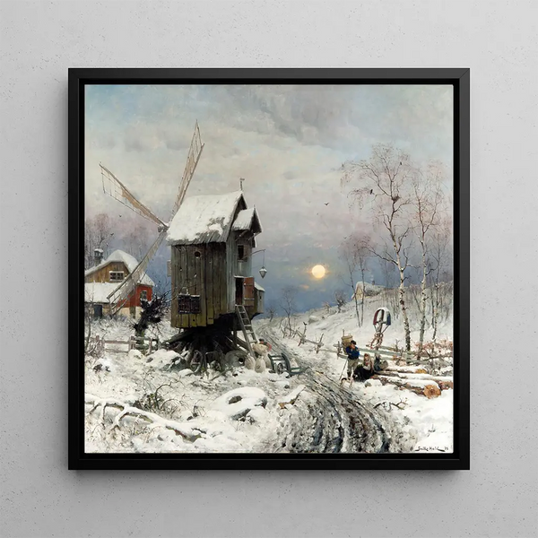 Paysage d'hiver - Frithjof Smith-Hald
