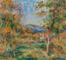 Paisaje de Cagnes - Pierre-Auguste Renoir — vista de la obra