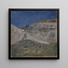 Mountain Landscape Painting - Ernst Schiess — framed artwork on a wall