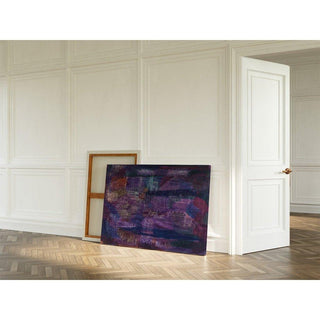 Paysage de travaux fluviaux - Paul Klee | Reproduction Tableau Décoration murale affiche copie