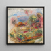 Paisaje del sur - Pierre-Auguste Renoir — cuadro enmarcado en la pared