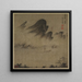 Paisaje en tinta - Fang Congyi — cuadro enmarcado en la pared