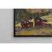 Reproduction of the painting Summer landscape painting with pastures, study of northern Norway - Anna Boberg