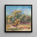Landscape of Trees - Pierre-Auguste Renoir — framed artwork on a wall