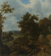 Paisaje sueco con un molino de agua - Allaert van Everdingen — vista de la obra