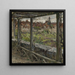 Urban landscape painting - Hugo Walzer — framed artwork on a wall
