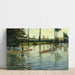 Reproduction of the painting Parisian Piers on the Yerres - Gustave Caillebotte