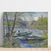 Reproducción del cuadro Pesca en primavera, Puente de Clichy (Asnières) - Vincent van Gogh