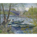 Reproducción del cuadro Pesca en primavera, Puente de Clichy (Asnières) - Vincent van Gogh