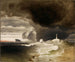 Lighthouse on the Norwegian coast - Peder Balke — artwork view