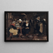 Una conservera de sardinas en Concarneau - Peder Severin Krøyer — cuadro enmarcado en la pared