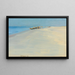Pescadores en la playa en Skagen - Peder Severin Krøyer — cuadro enmarcado en la pared