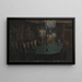 Interior Painting - Peder Severin Krøyer — framed artwork on a wall
