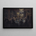 Sketch of composition for a meeting at the Academy of Sciences - Peder Severin Krøyer — framed artwork on a wall