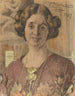 Portrait of a woman probably Anna Vilhelmine Johanne Dorthea Halberg, later married to Bjørner - Peder Severin Krøyer — artwork view