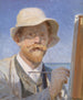 Autorretrato - Peder Severin Krøyer — vista de la obra