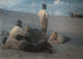 Summer Evening on Skagen Beach - Peder Severin Krøyer — artwork view
