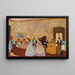 Tertulia - Pedro Figari — framed artwork on a wall