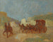 Una diligencia - Pedro Figari — vista de la obra