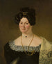 Retrato de Sara Catarine Lorentz - Pehr Berggren — vista de la obra