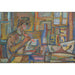 Reproduction of the painting Painter in the Studio - Sasza Blonder