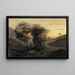 La vallée des peintres, Carolles - Per Ekström — framed artwork on a wall