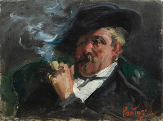 Pericles Pantazis - Portrait of the painter Guillaume Vogels.webp