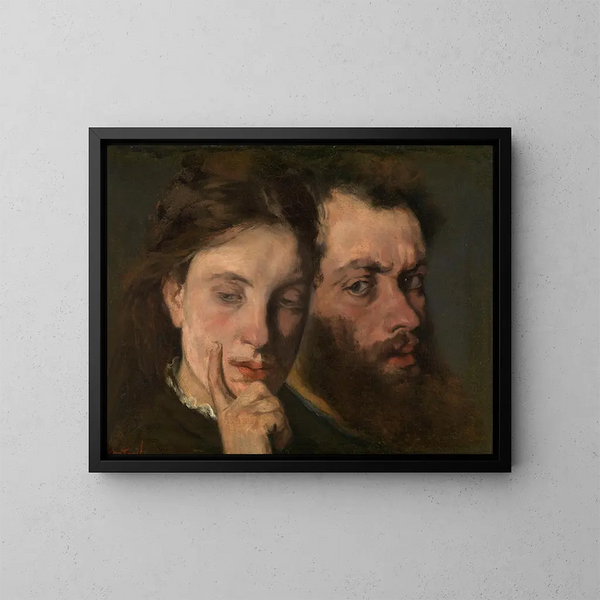 Mal humor - Pericles Pantazis — cuadro enmarcado en la pared
