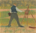 Permeke painting in Sint-Martens-Latem in April 1912 - Leon Spilliaert — artwork view