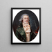 J. L. de Housse Surgeon - Peter Adolf Hall — cuadro enmarcado en la pared