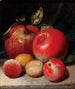 Still life with apples and plums - Peter Baumgras — artwork view